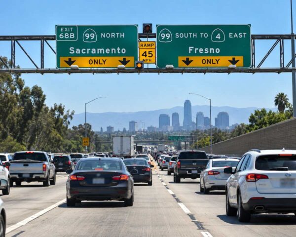 California highway vehicles