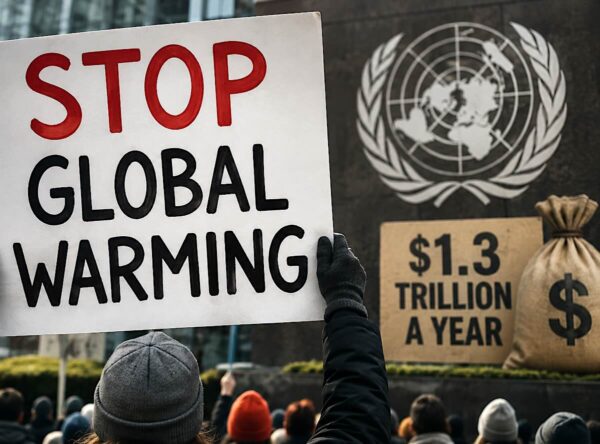 protest stop global warming UN money