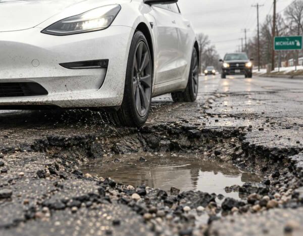 roadway pothole evs